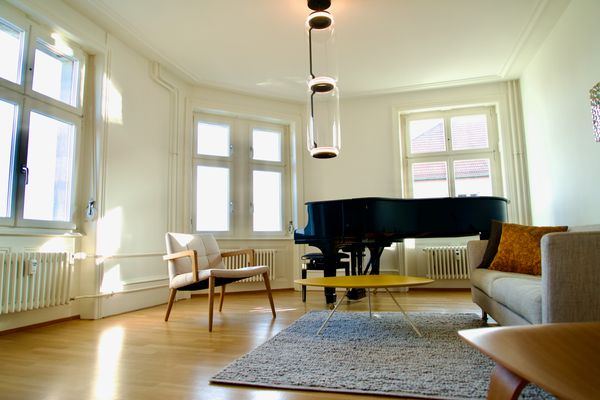 Our apartment on Rhine river front