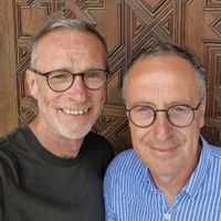 Denis and Pascal 's studio near the Parc des Buttes-Chaumont