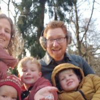 Family home in the forest