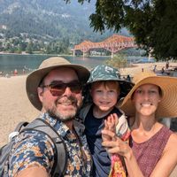 Warfield - Jewel of the Kootenays. Near Red Mountain ski resort.