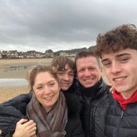 Sandrine, Nolhan, Mathys et Stéphane s Haus