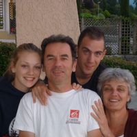 Marc, Sabine, Emeline, Ludovic s Haus