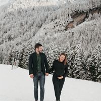 House at the foot of the Swiss alps