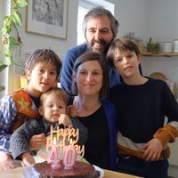 Charlotte, Seb, Hippolyte et Anatoles hus