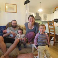 Chiara, Giovanni and the kids